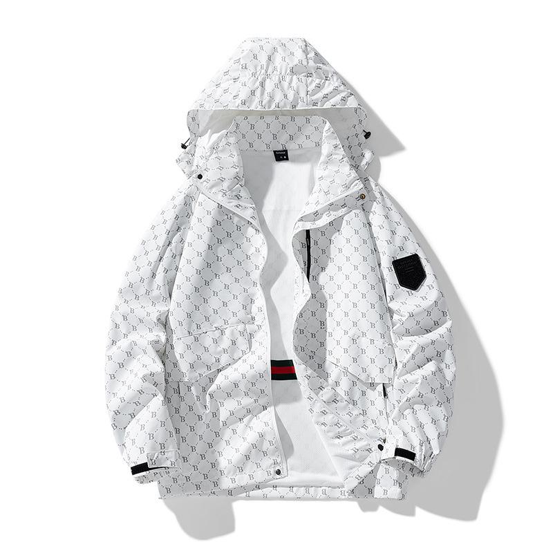 Chaqueta de Primavera y Otoño para Hombre Chaqueta Funcional de Trabajo para Niño Chaqueta Cortavientos para Exterior