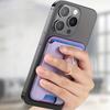 Mobile Phone Ring Magnetic Universal Card Holder Built-in N52 Powerful Magnet Ring Hold 3 Cards Solt ID Cards Bank Cards Credit