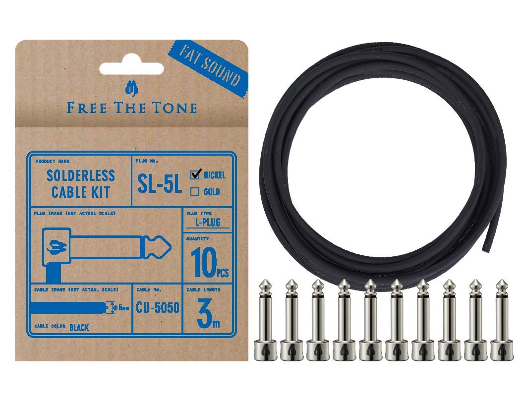 

Free The Tone Solderless Cable Kit SL-5L-NI-10K