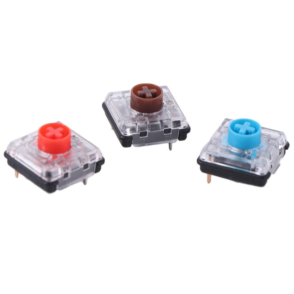 10pcs Acrylic Choc V2 Low Profile Switch High Ultrathin Mini Low RGB Key Keypad Knocking Custom Low Profile Switch