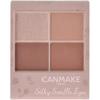Canmake Silky Flare Eyes  Matte Type  M05 Mahogany Mocha 4.4g Mocha Mocha Mocha Mocha Mocha 4 Colors Eye Shadow 05 Mahogany Mocha
