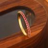 European and American Colored Zircon Simple Women's Rings Light Luxury Opening Ring Zircon Ring 2026