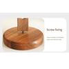 Free-Standing Tissue Holder Solid Wood Napkins Shelf Portable Kitchen Sorting Rack  Household