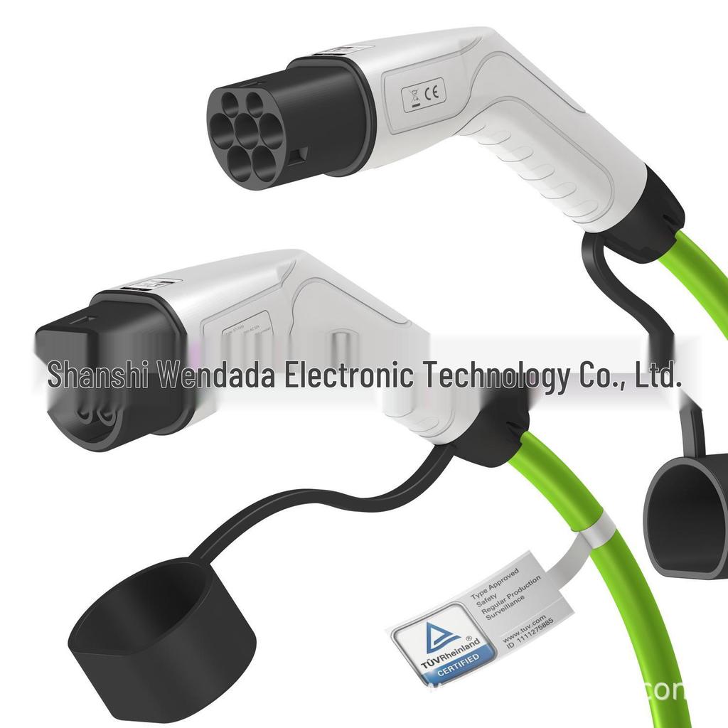 European Standard Dual-Head 16A/32A AC Portable Charger with Multiple Power Options
