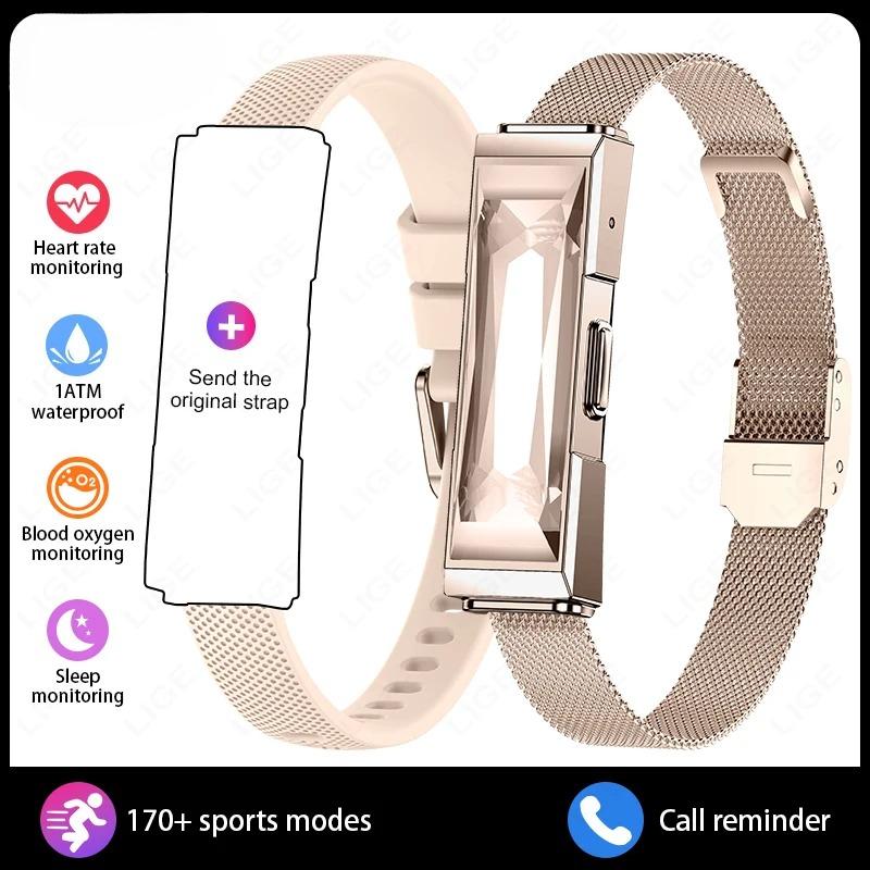 

Women Smart Bracelet Call Reminder Heart Rate Activity Sport Fitness Tracker Wristband Waterproof Smart Watch Men Smartband золотистий