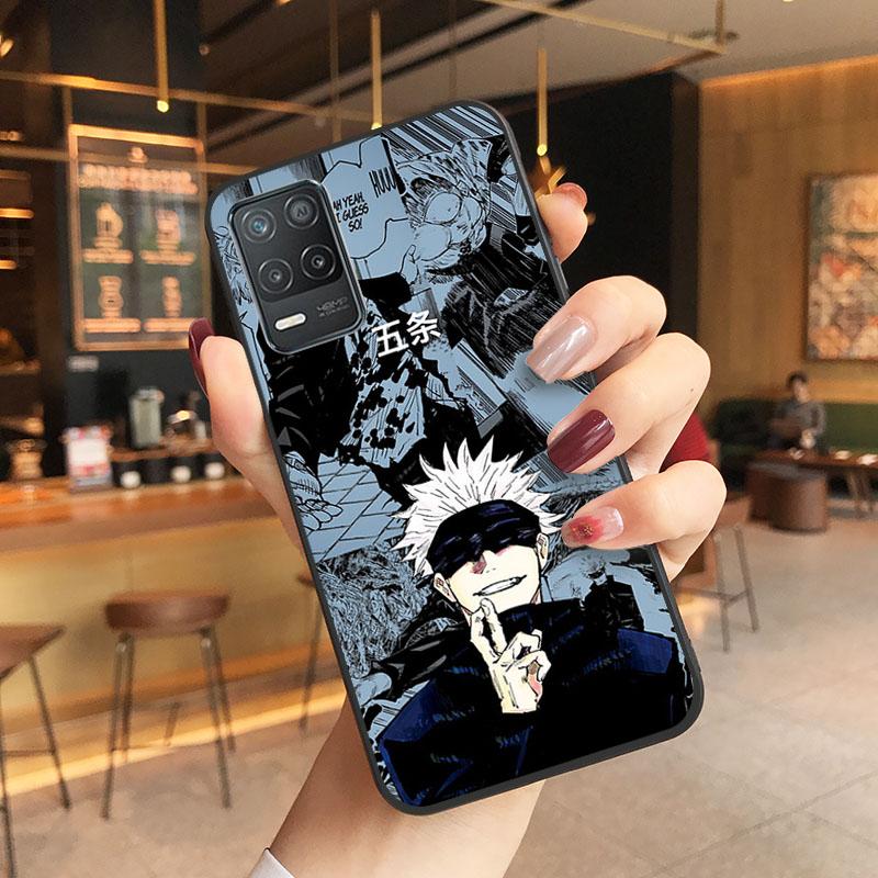 Husa Jujutsu Kaisen Gojou Satoru pentru OPPO Realme GT 2 Pro X2 Pro XT C25S 8 7 6 Pro 6i GT Master C3 C21 C21Y C11 X3 SuperZoom