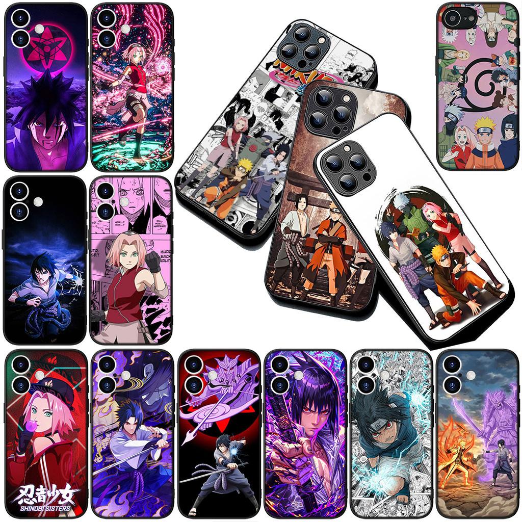 Cover for Samsung Galaxy S20 S22 S21 FE Ultra Plus A07 A17 A15 A16 A25 A57 A37 Phone Case Haruno Sakura Narutos Sasuke Uchiha
