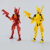 Mobile Doll Set, 3D Printed Titan Robot Mobile Doll, Posable Mobile Doll, Suitable For Collectors, Desktop Decoration