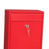 Wall Mounted Mail Box Lockable Keys