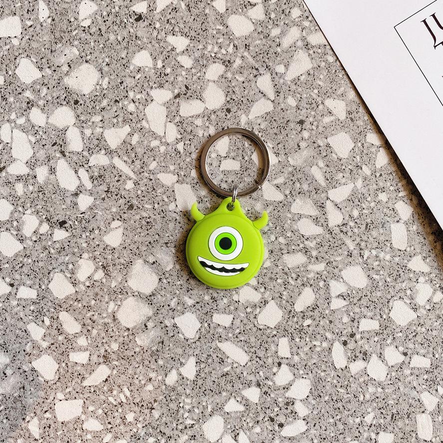 Cute Cartoon Mouse Silicone Protective Cover for Apple Airtag Tracker Protective Cover