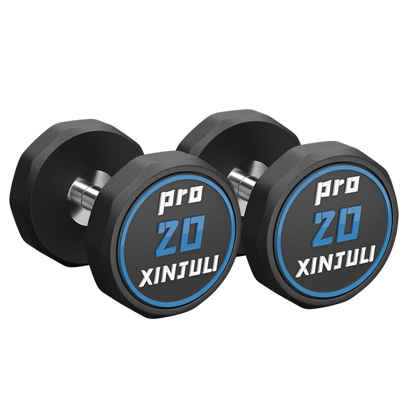 Ayoub Rubber-Coated Decagonal Dumbbells