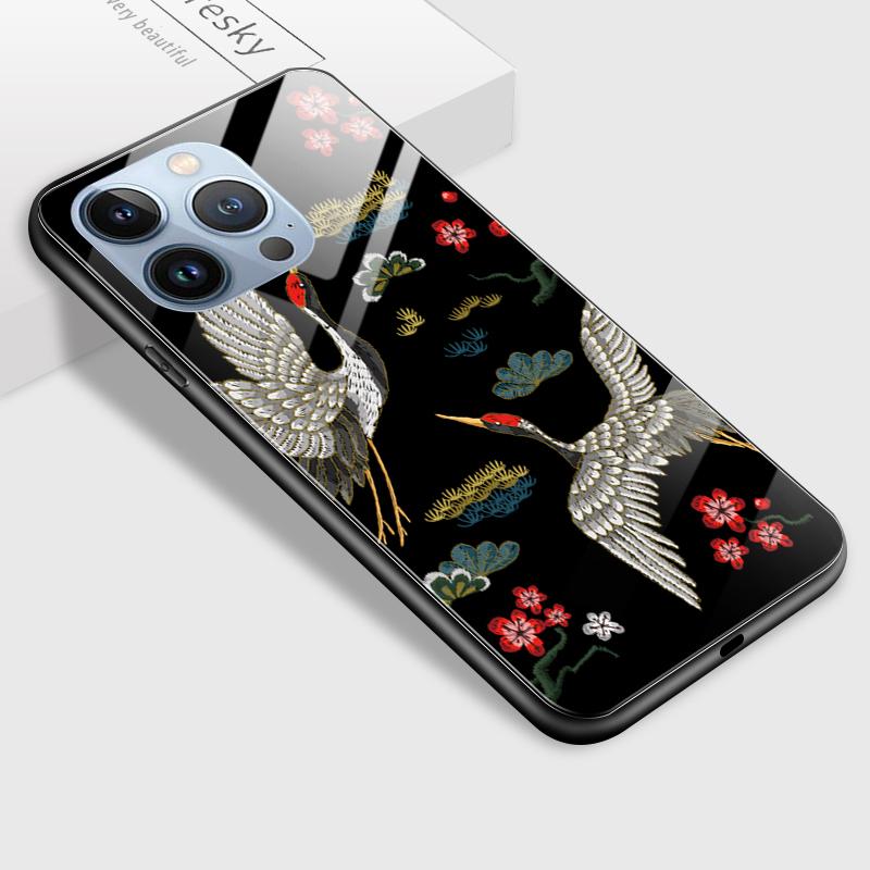 Tempered Glass Phone Case For Samsung A12 A16 A32 A53 S20FE S23 S25 Honor20 X6A 90Lite 9X Huawei Y9Prime2019 P30Lite Soft Edge Shockproof Smooth Shell