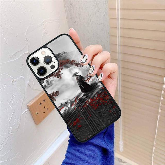 Japanese Samurai Warrior Mobile Phone Cases For iPhone 17 Air 16 14 13 Pro Max 12 11 Pro Max Max SE 2020 6S Plus Coque