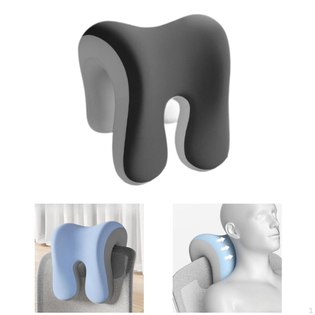 Neck Pillow Headrest Support Cushion Washable Cover Soft Memory Foam Desk Nap for