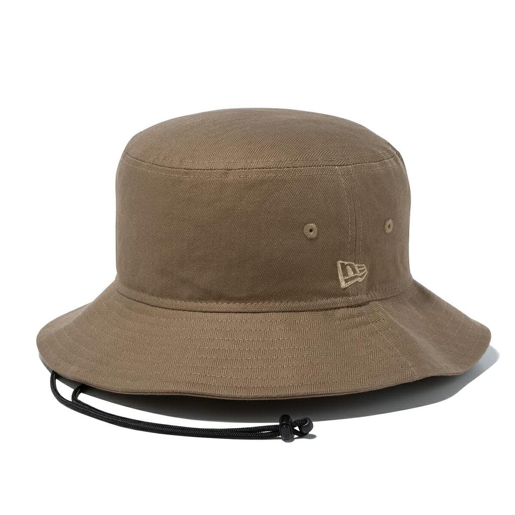 New Era Men's Adventure Light Herringbone Hat, Olive, 13515839 OLI SM (57)