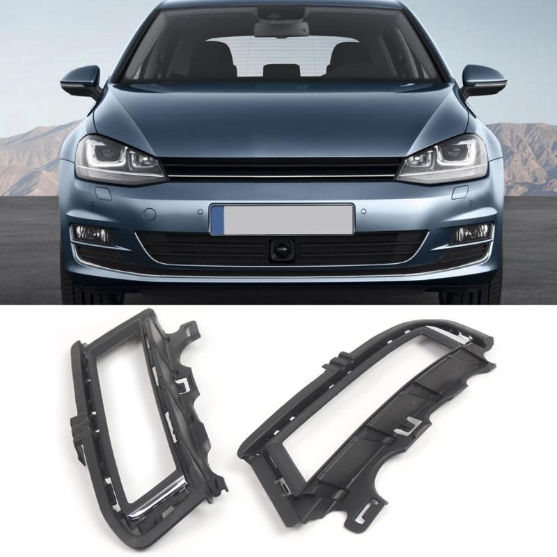 Accuracy Engineered Fog Light Grille 5G0853211F Replacement Easy Installation Tool Free Mounting for 14 To 17 Golf