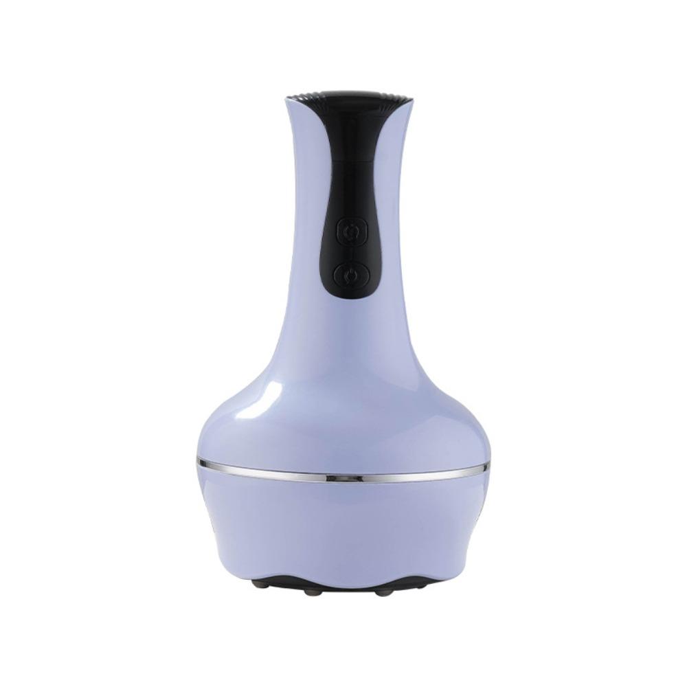 Meridian Brush Arm Leg Massage Scraping Device Electric Cupping Machine Home Massage Tool синий