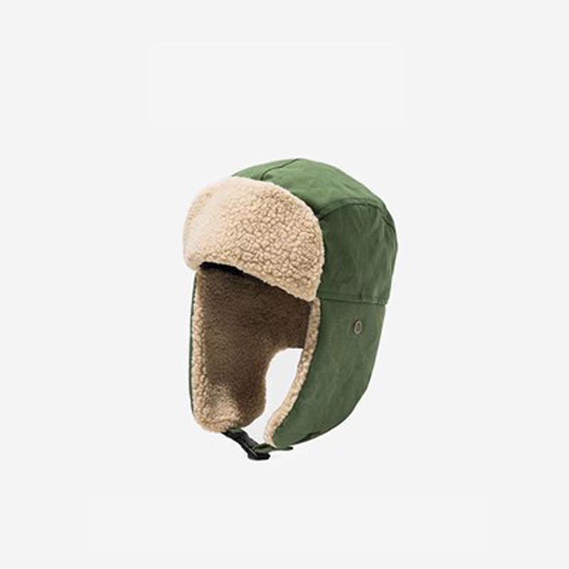 Thunderhead Cap Men's Fall and Winter Warm Cotton Cap Children's Mask Cap Plush Ear Protection Cycling Cap Europe and The United States