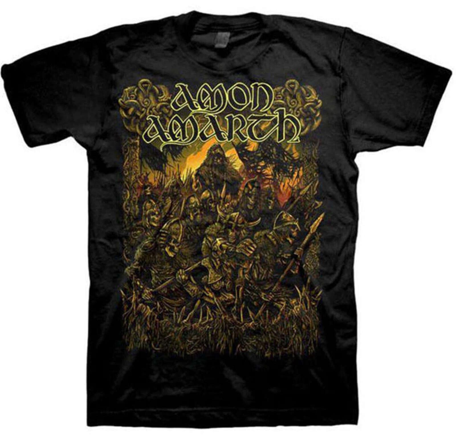 AMON AMARTH cd lgo Skeleton Battle LOKI Official SHIRT SMALL new S