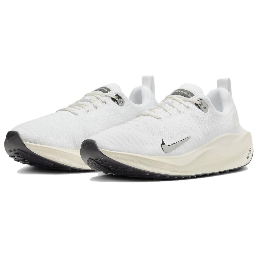 Nike ReactX Infinity Run 4 White Chrome Women Sneakers Sail Coconut-Milk DR2670-104