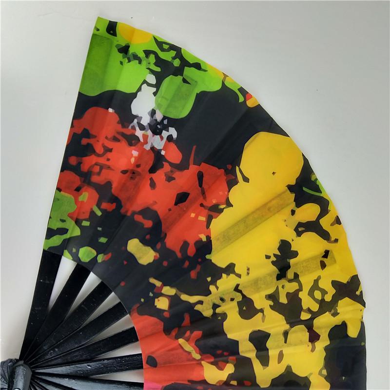 Großer Bambus Kung Fu Tanzfächer - 33CM Klingende Aufführungsprop