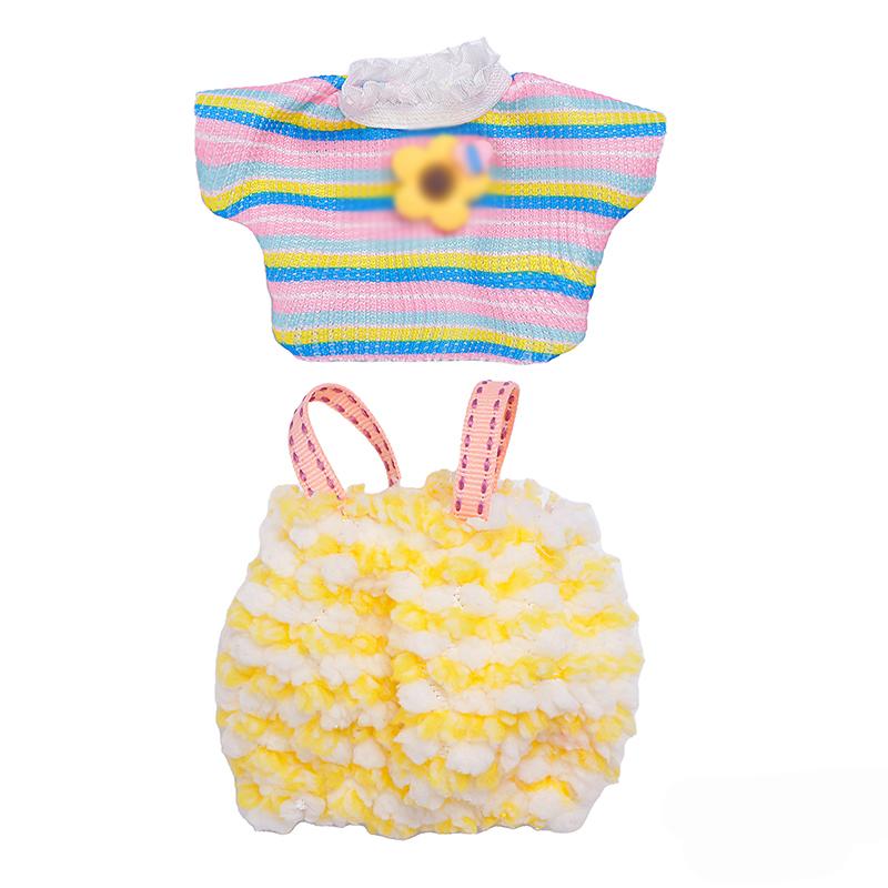 

17см Плюшевая одежда и аксессуары для куклы Лабубу 6,7 Кавайная кукла Мультяшная милая одежда Куклы Рождественский подарок