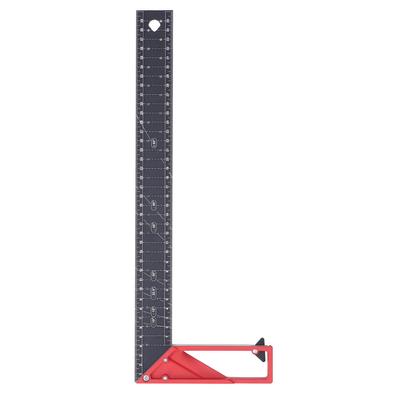 Woodworking Straight Angle Ruler 30 Degrees  45 Degrees  90 Degrees  3mm Thickness Adjustable High Accuracy Universal for