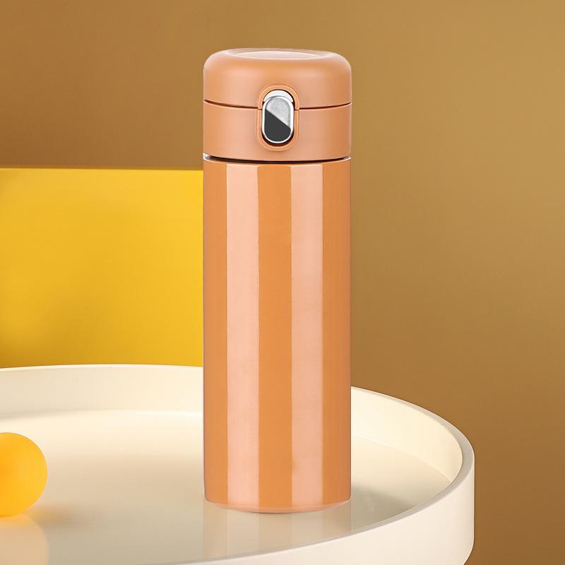 

304 Food-Grade Thermos Cup, High-Value Female Student Cup, Cute Bouncing Water Cup 301-400ml