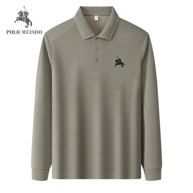 

POLOMEISDO Men s Long Sleeve Polo Shirt 3XL