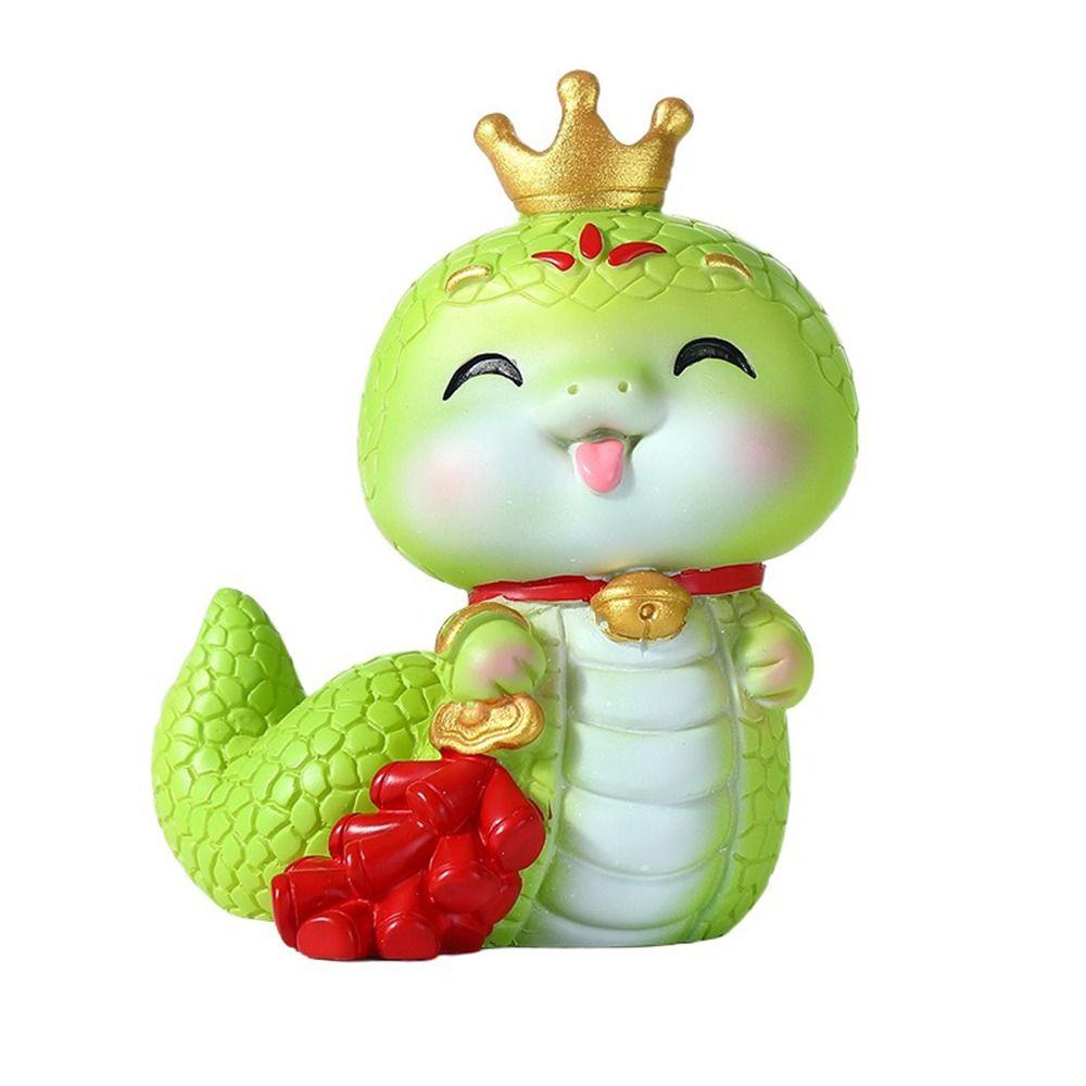 

Креативные мультяшные фигурки змей, украшение для интерьера автомобиля в форме змеи, настольное украшение Style 7