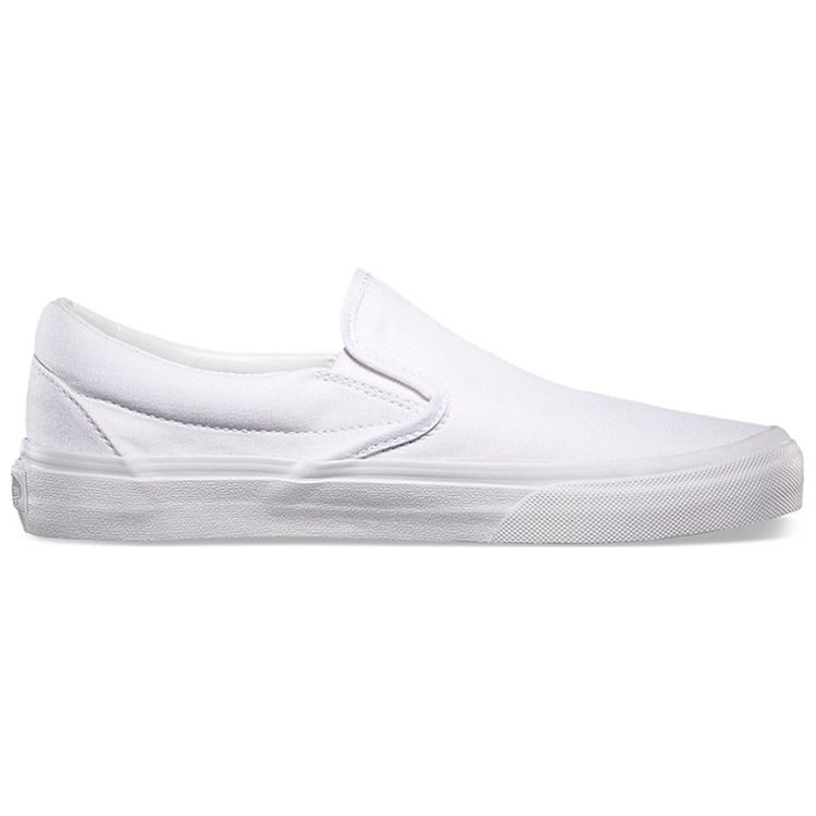 Vans Classic Slip-On White Canvas Unisex Sneakers VN000EYEW00