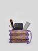 Joseph&Stacey Lucky Pleats Pouch S Pattern Seed Mauve