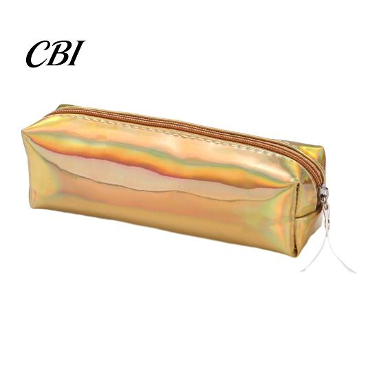 Anti-fouling Pencil Bag Gradient Color Case, Cute Cylindrical Pen Pouch for Case Girls, Waterproof Stationery Students School Supplies
