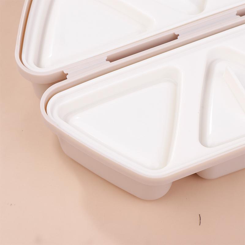 Trilater Form For Rice Sushi Mould Sushi Bento Box Folding Portable Originality Kitchen Supply Party For Kids Making Kit