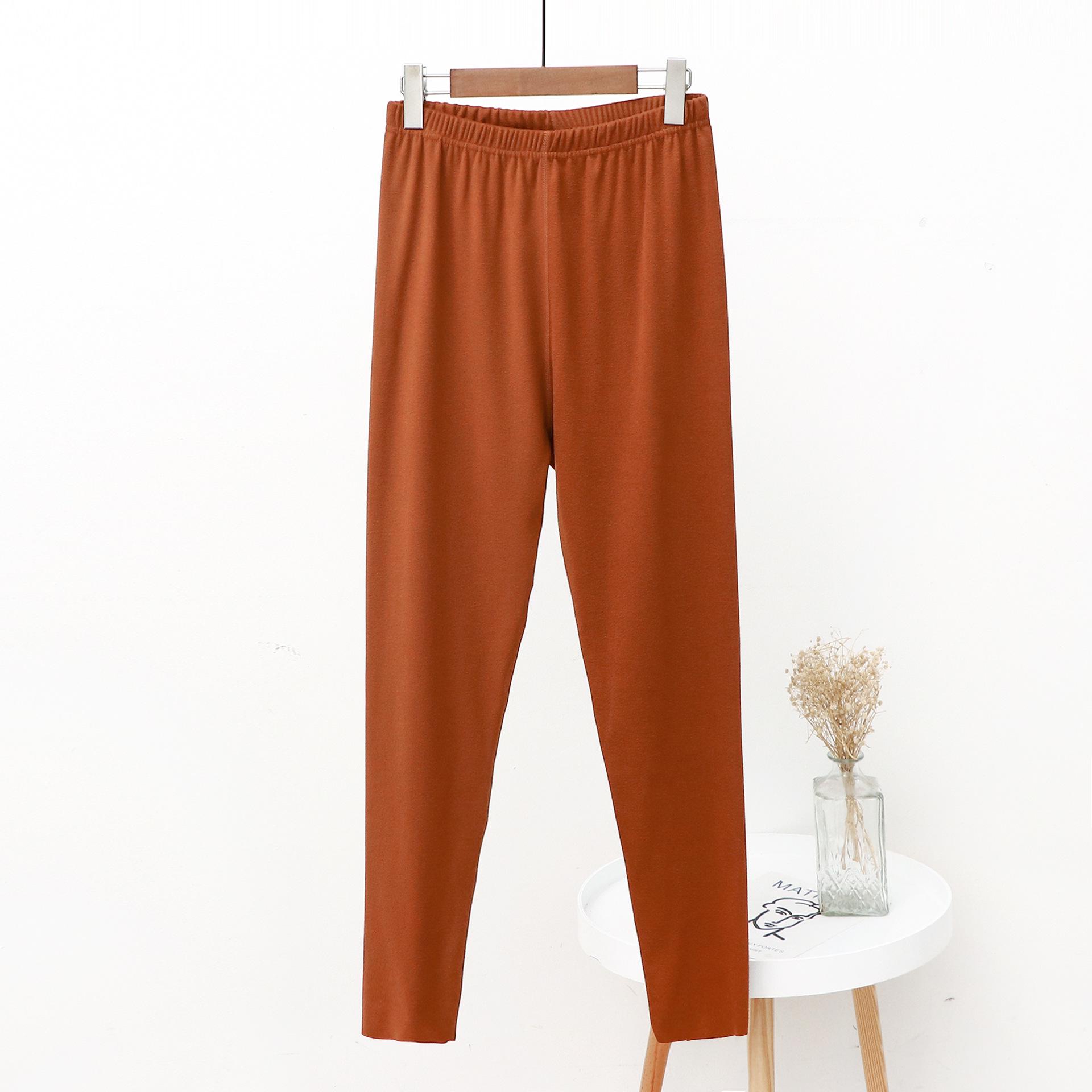 

Женские бархатные теплые леггинсы больших размеров с высокой талией 6XL (220-260 jin)