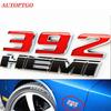 Červeno/Černý Auto 3D Nápis 392 Hemi HEMI392 Znak Odznak Logo