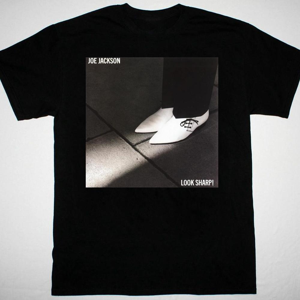 Joe Jackson Look Sharp shirt black short sleeve All sizes JJ4151 Unisex T-Shirt L