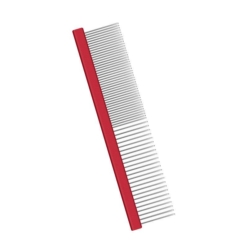 20cm-25cm Stainless Steel Pet Cat Comb Stylist Color Aviation Aluminum Ultra-light High-end Dog Cosmetology Styling Massage Comb