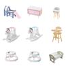 1:12 Simulation Dining Chair Model Simulation Dollhouse Furniture  Dollhouse Decor