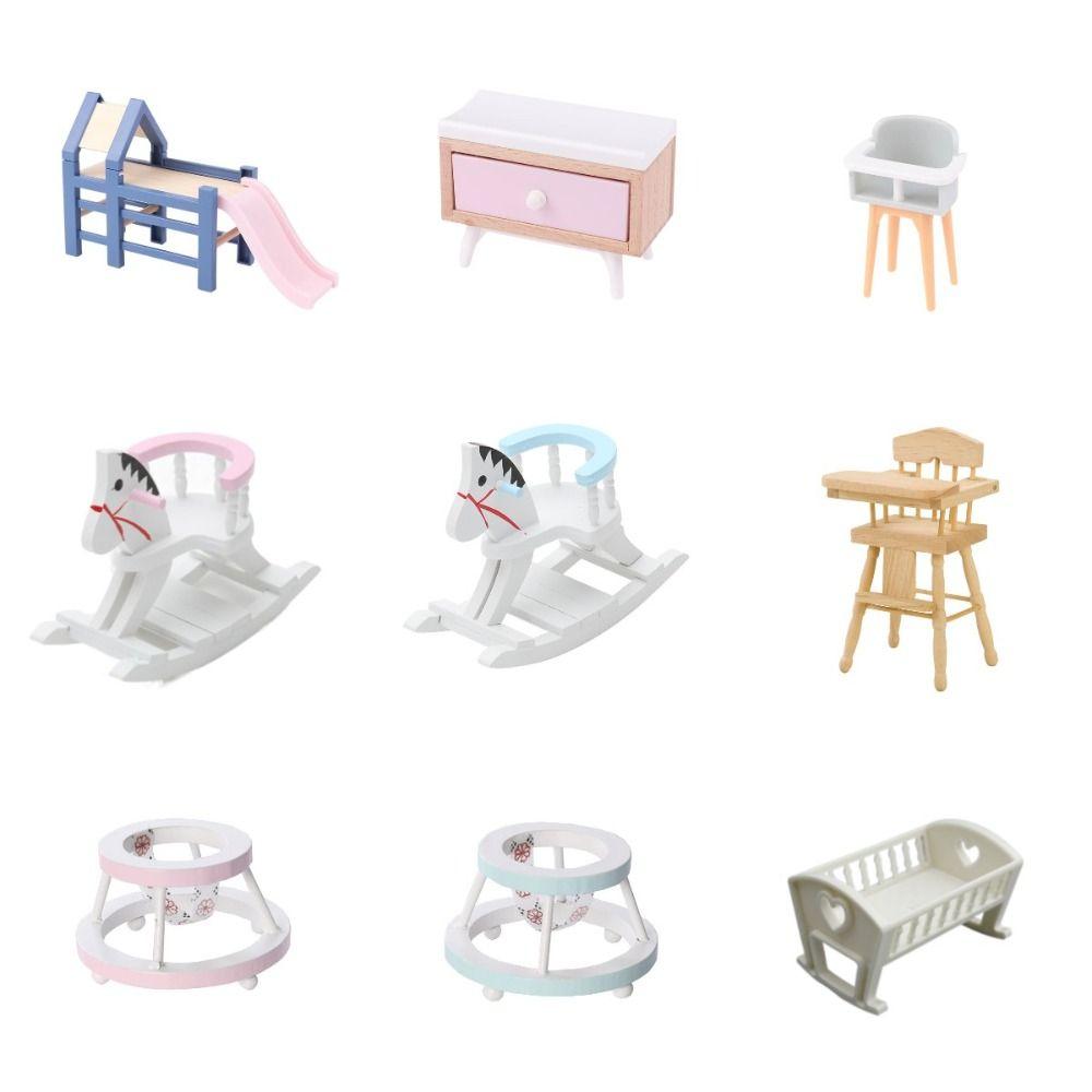 1:12 Simulation Dining Chair Model Simulation Dollhouse Furniture Dollhouse Decor