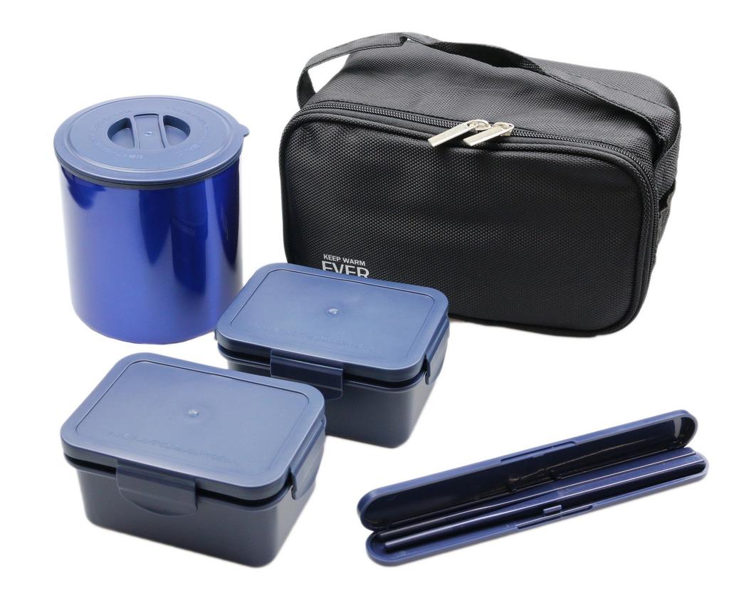 Pearl Metal Neoever Isolierte Lunchbox Mikrowelle 520, Sicher, HB-2447