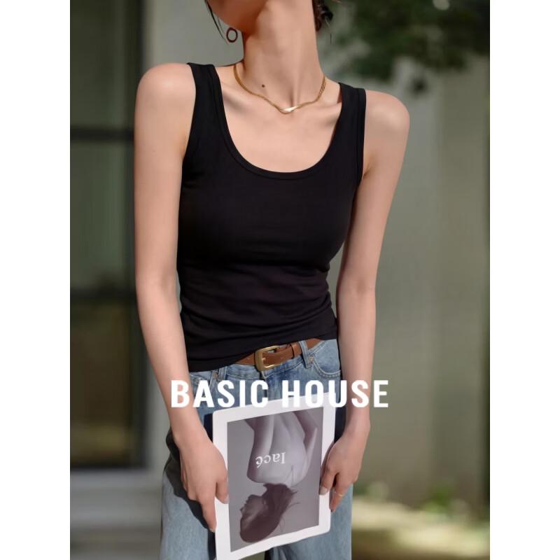 Basic House Women s U-Neck Cami Top XL