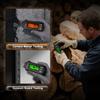 Pin Type Digital Wood Moisture Meter 0-99.9% Wood Humidity Tester Timber Building Materials Moisture Detector 3-Color Backlight