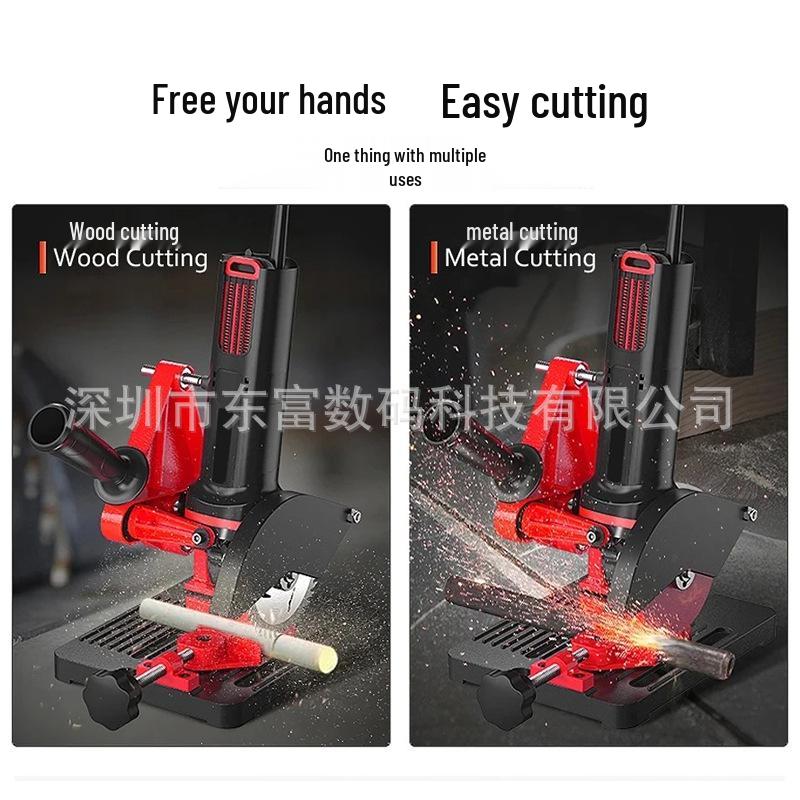 Multi-Functional Desktop Grinder and Cutting Machine with Adjustable Bracket