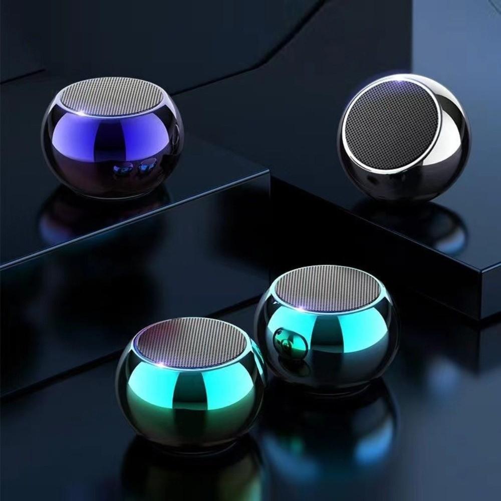 Metal Mini Wireless Speaker Smart Compact Subwoofer New Mini Sound Box Household