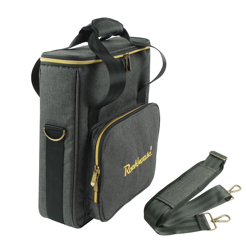 Vinyl-Platten Tragetasche Große Kapazität Vinyl-Platten Aufbewahrung Handtasche Verdickt Gepolstert CD-Tasche für 12 Zoll Vinyl-Platten