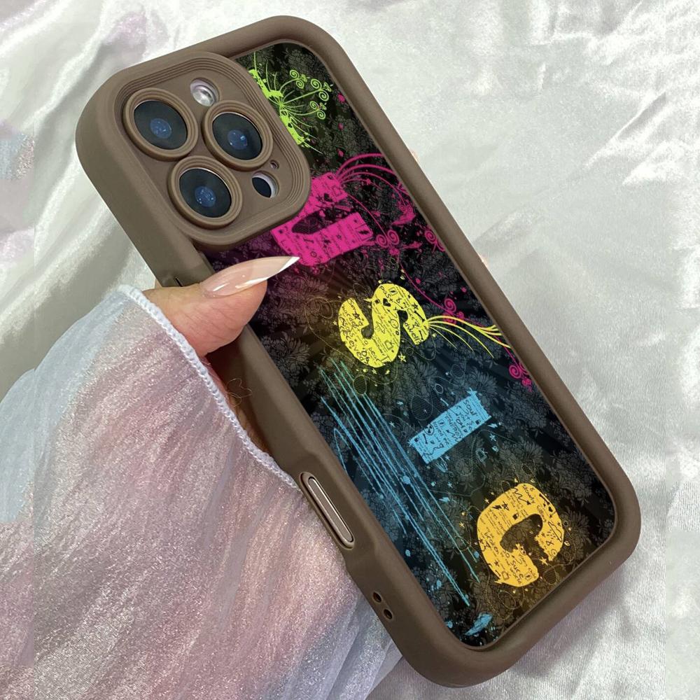 

JT359 Music Art for iPhone 17 16 15 14 13 Pro Max Samsung S26 S25 Ultra A17 A07 A56 A16 A15 A14 A13 A06 Xiaomi 15T Redmi 15c Note 14 13 12 Soft Case Redmi 15C 4G/5G(171.6) коричневий