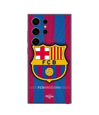 Puzdro - FC Barcelona - Samsung Galaxy S25 Ultra - Silikónové - Mäkké - Čierne