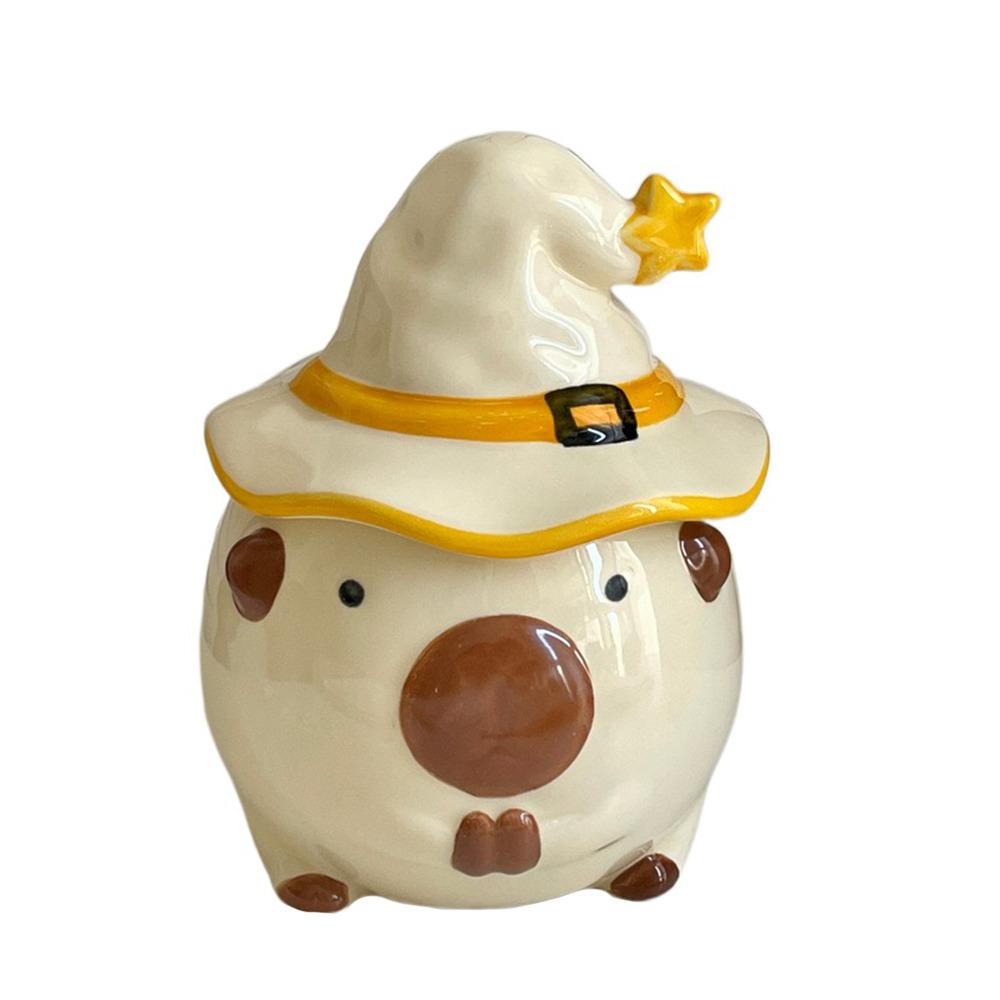 Cute Cartoon Capybara Mug Novelty Ceramic Coffee Mug Funny Halloween Mug  Office Use