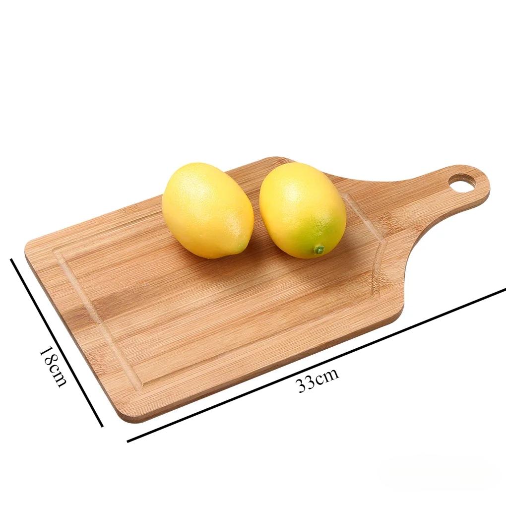 

Bamboo Cutting Board,Wooden Pizza Board,Wooden Tray for Homemade Baking Pizza Bread Cake,Pizza Peeling Cutting Board
